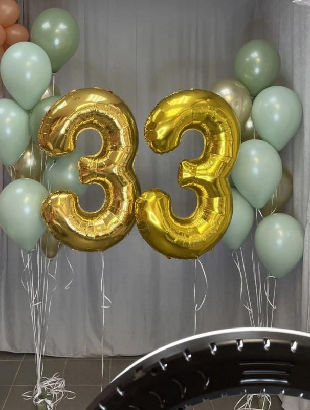 Шары на 33 года
